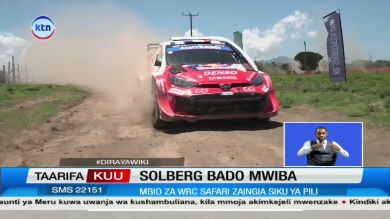 Solberg bado mwiba katika mashindano ya safari rally WRC siku ya pili