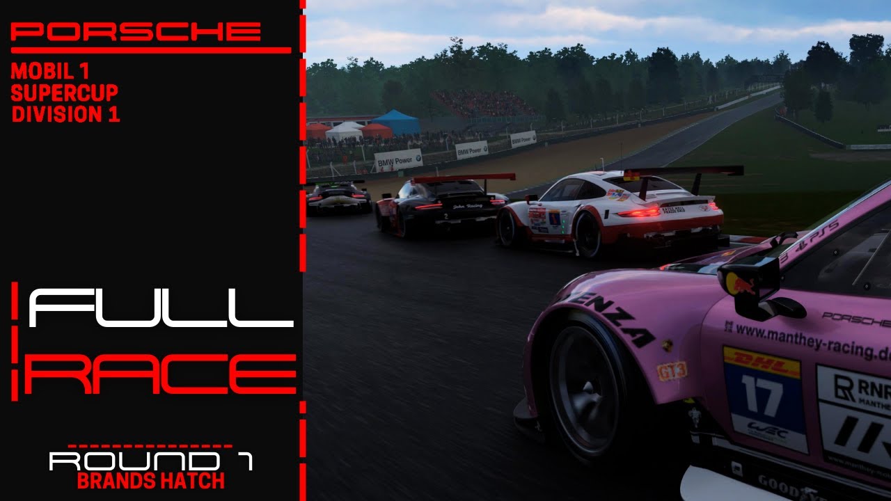 BEST OF THE BEST | Porsche Cup Div 1 Round 1 - Brands Hatch | Full Race