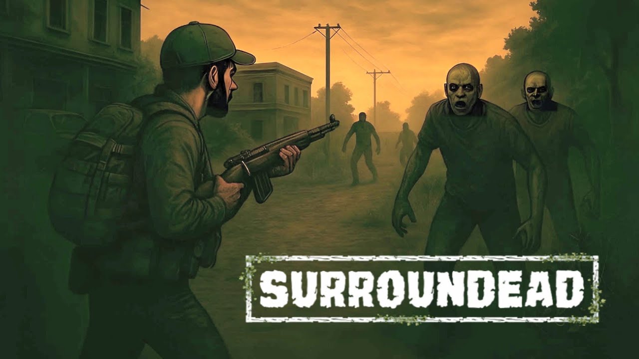 🧟 ПОПЫТАЛСЯ ИЗУЧИТЬ ОКРЕСНОСТИ И СИЛЬНО ПОПЛАТИЛСЯ В SURROUNDEAD🔥