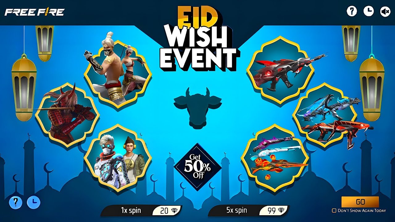 Ob53 100% Новое событие &laquo;Желание&raquo; в Free Fire 2026🔥| Следующее событие со скидками в таинственном...
