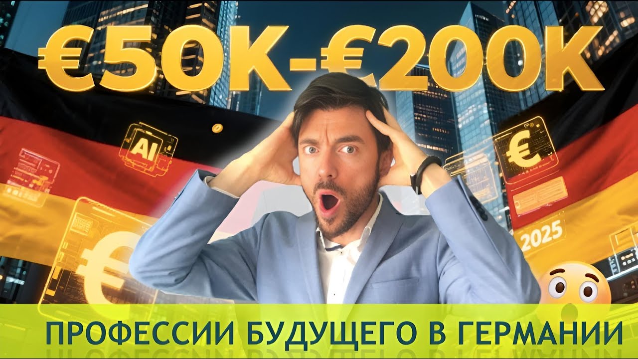 От €50K до €200K: профессии будущего в Германии, о которых все молчат