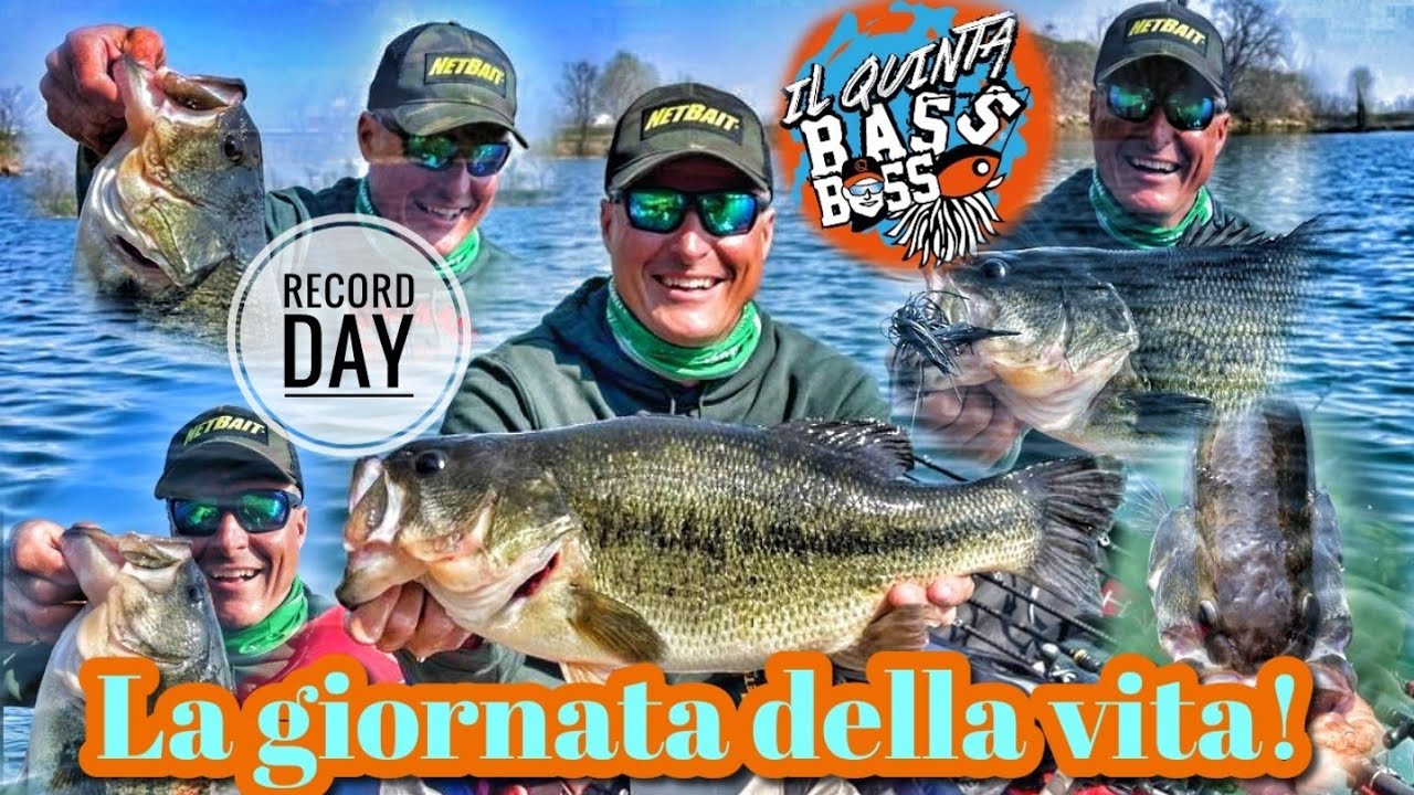 BASS FISHING : La pi&ugrave; incredibile giornata di pesca della mia VITA! | My ITALY Bass Record!