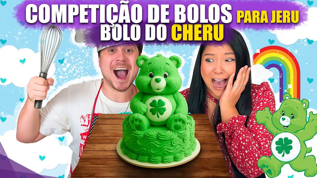 COMPETIÇÃO DE BOLOS PARA JERU - Bolo do CHERU | Blog das irmãs