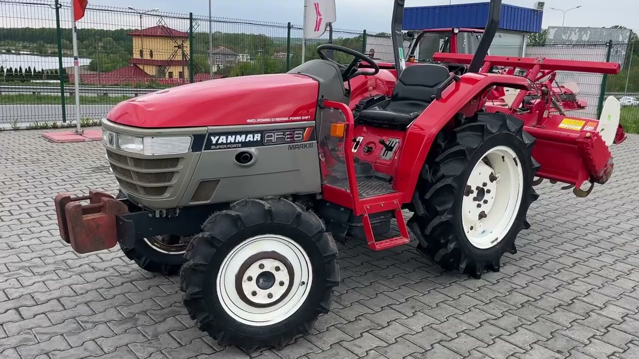 Yanmar AF-26: огляд на міні трактор від Totus Traktor