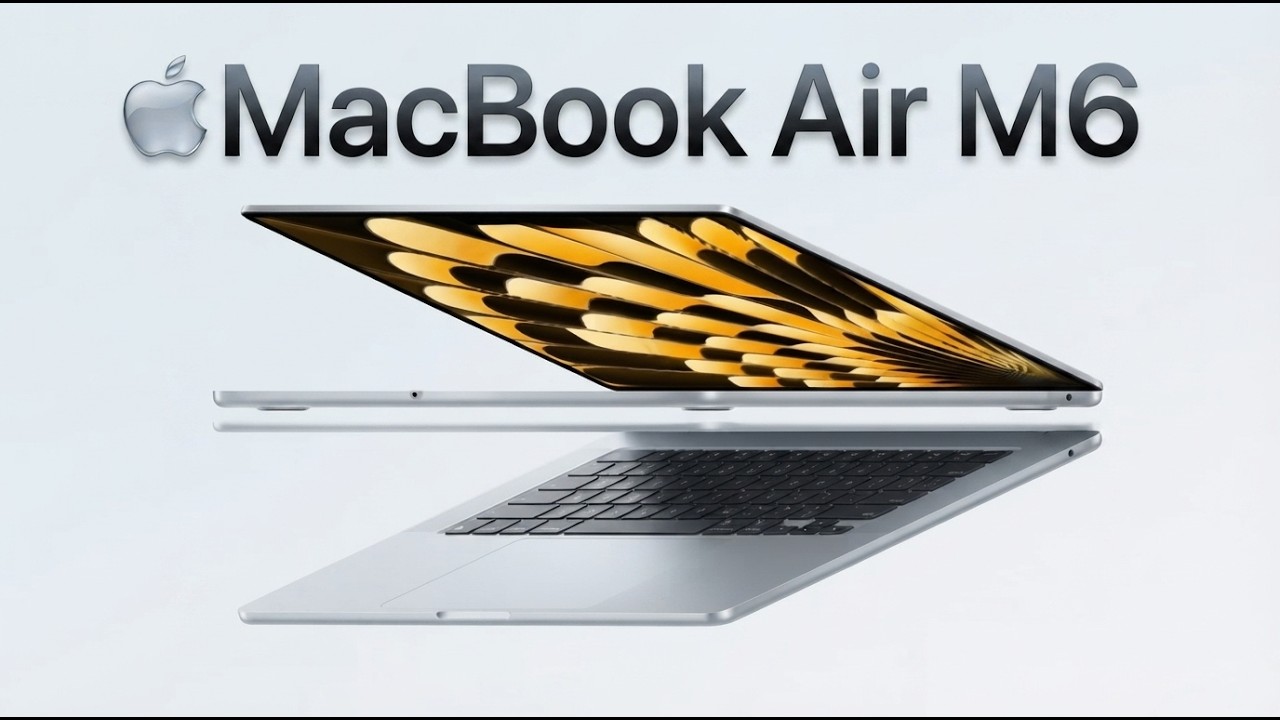 Утечки и подтвержденная цена MacBook Air M6! 12-ядерный процессор, 2-нм чип и что скрывает Apple?