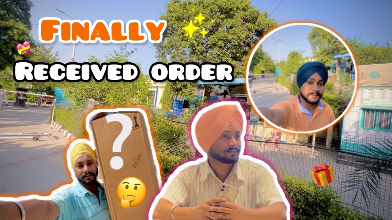 Finally Received Order | Nawabvlogs_1 | #unboxing #order #unboxingvideo #punjabi #viral #vlog #like 