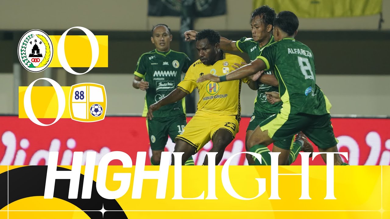 HIGHLIGHTS : PSS Sleman vs PS BARITO PUTERA