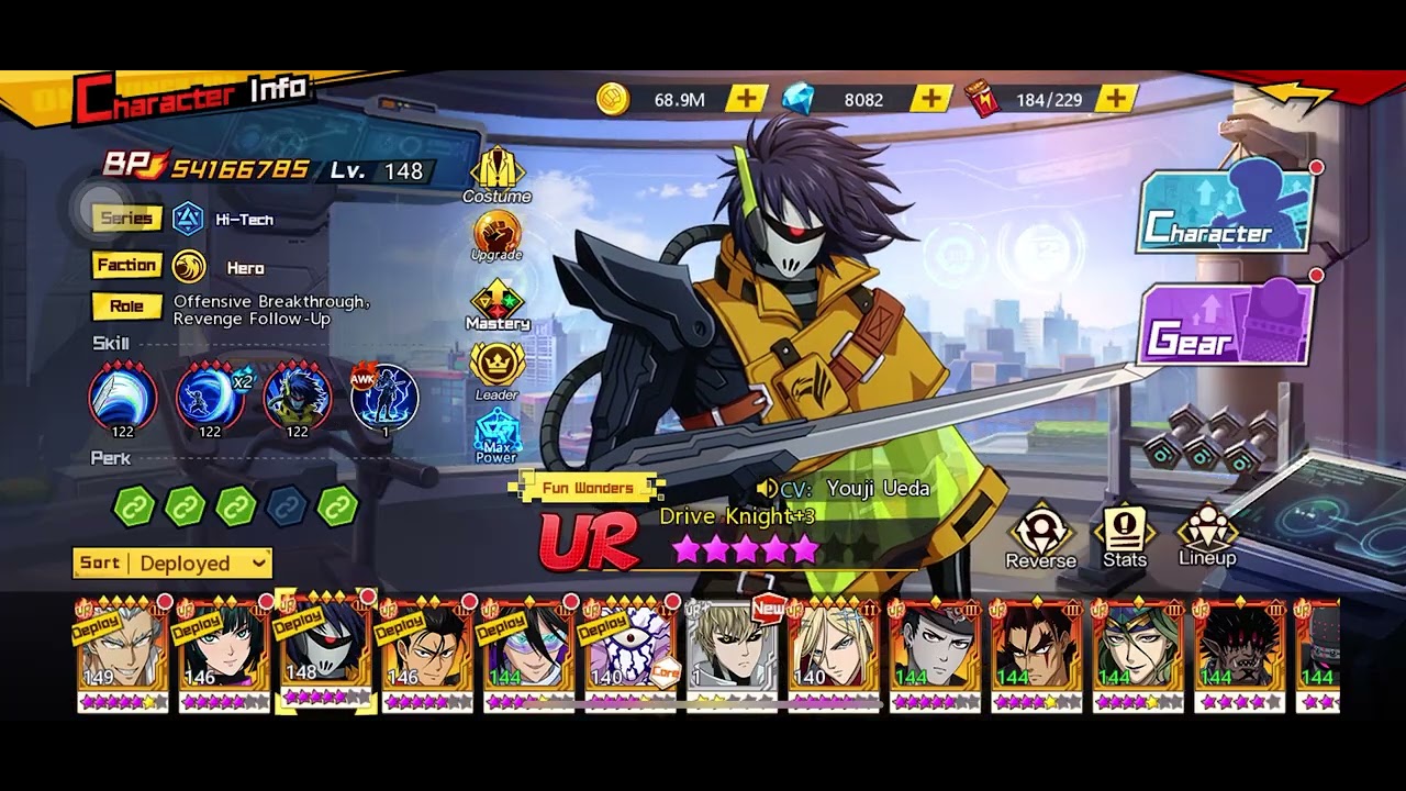 Gacha Genos UR+ với mình nào | One punch man: The Strongest 