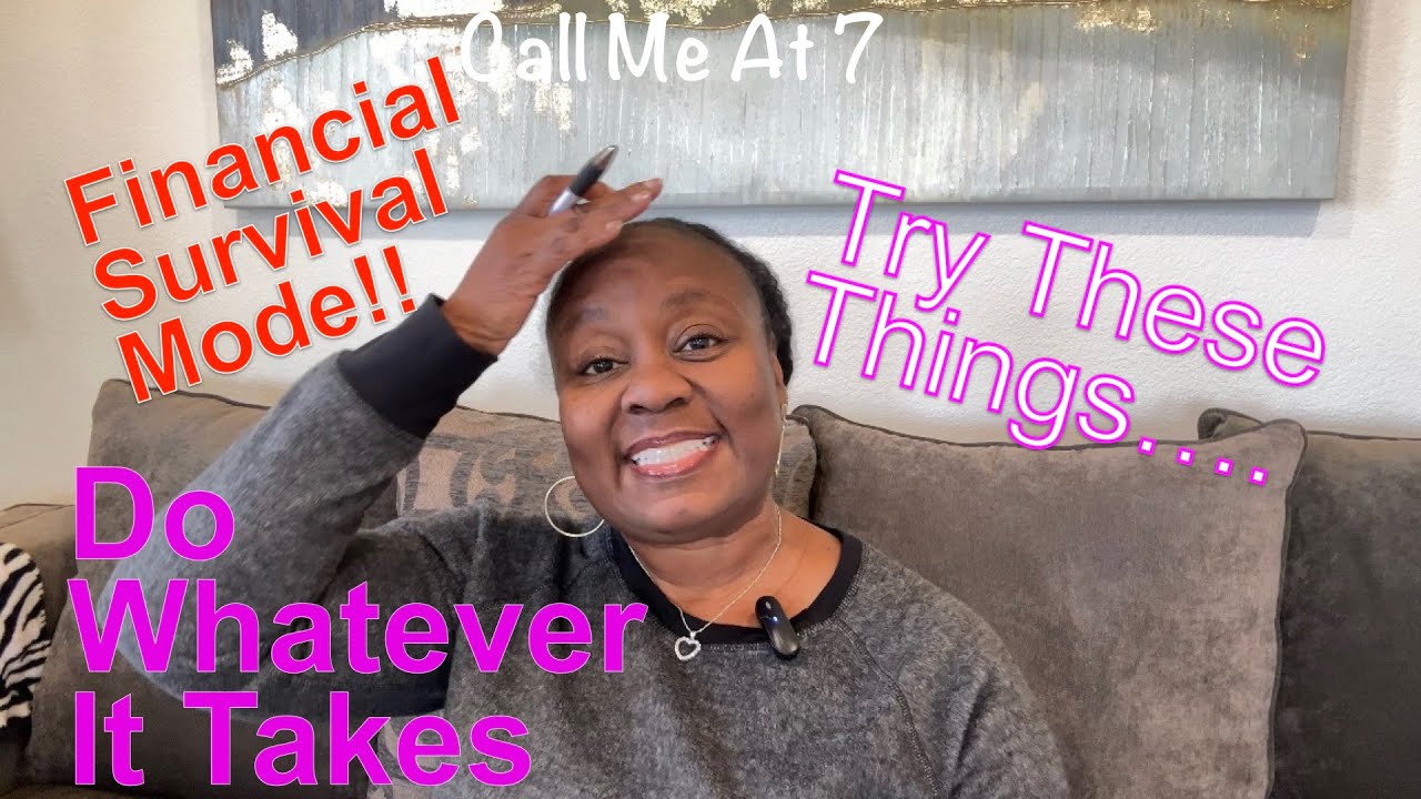 Living Paycheck To Paycheck In Financial Survival Mode | Call Me At 7 Podcast