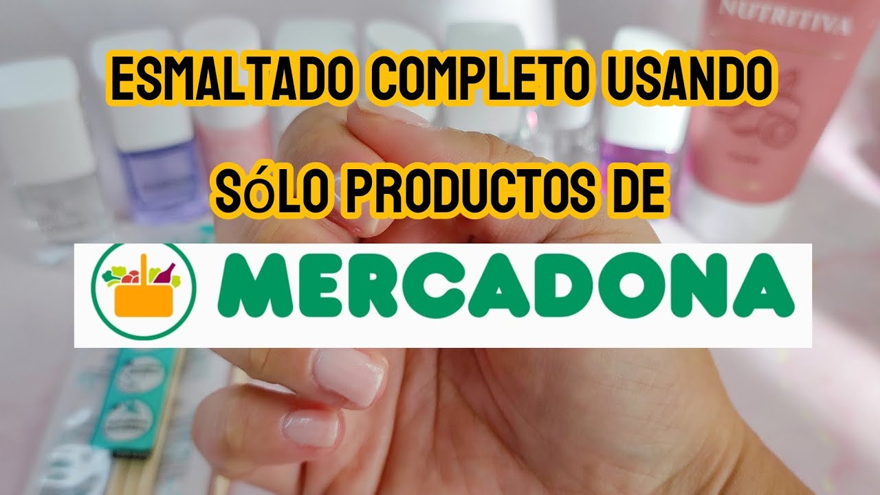 ¡Esmaltado completo con #MERCADONA ! || Lulu B Nails