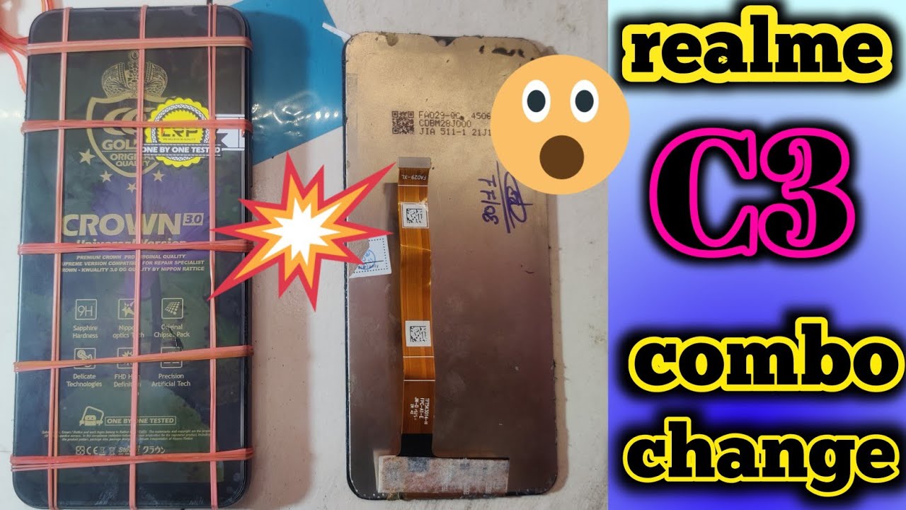 realme c3 folder change, realme c3 combo change