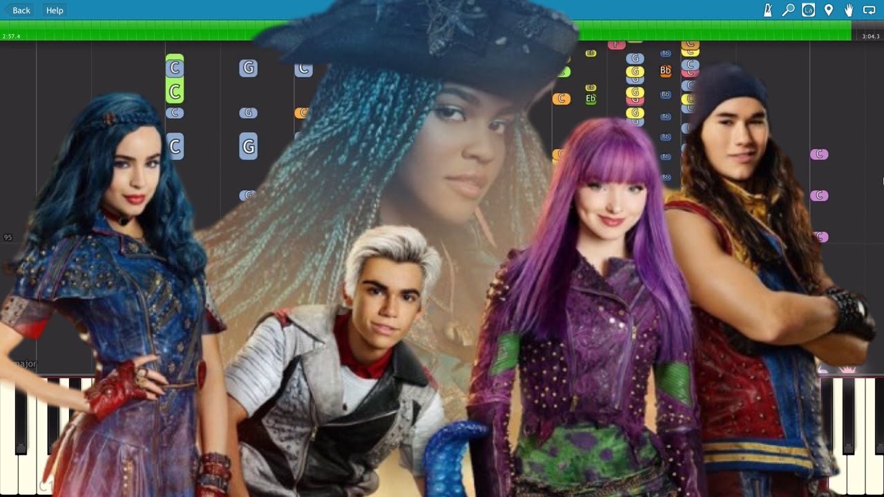 IMPOSSIBLE REMIX - Ways To Be Wicked - Descendants 2 - Piano Cover