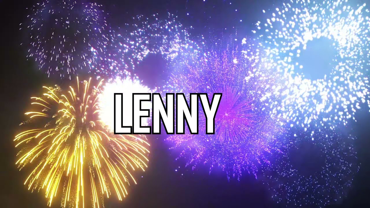 JOYEUX ANNIVERSAIRE LENNY !