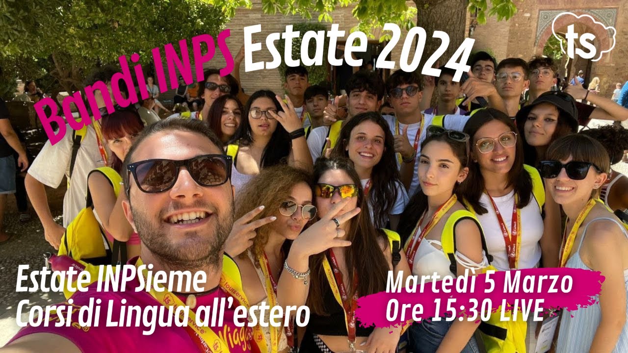 Bando Estate INPSieme 2024 e Corsi di lingua all'estero: