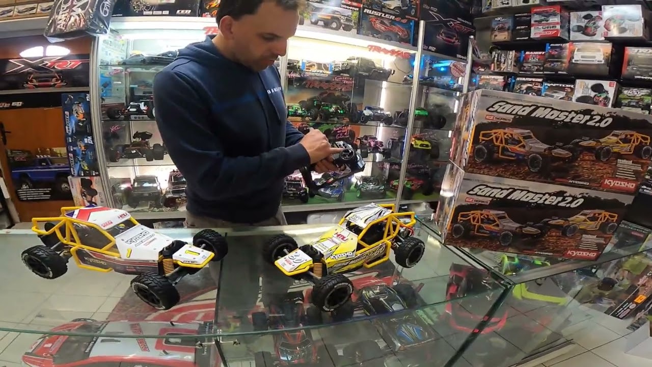 test du nouveau sand master 2.0 kyosho
