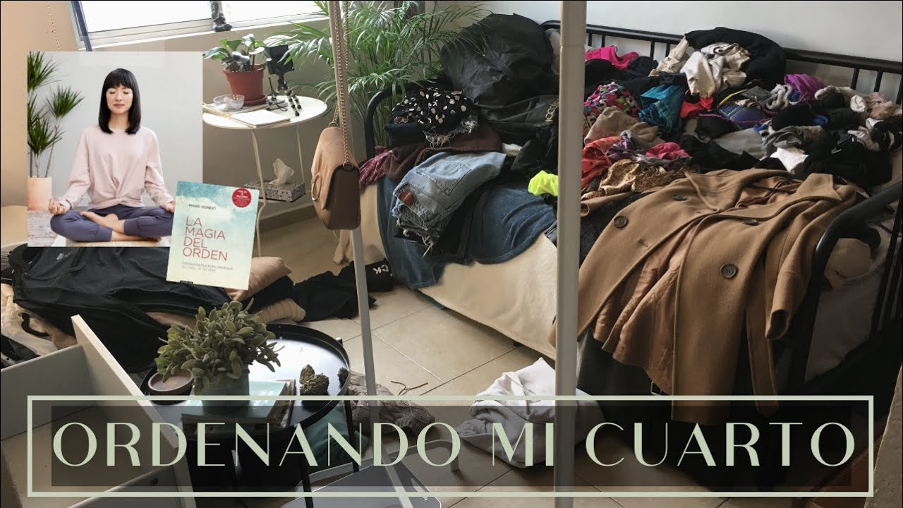 Depurando mi cuarto de manera masiva!! [ESTILO KONMARI] 🛏📦