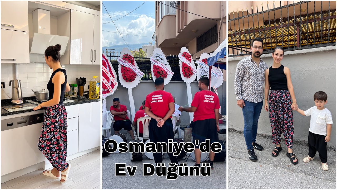 EV DÜĞÜNÜ BAŞLADI -  HER ŞEYİ ANLATTIM - BENİM YAŞADIĞIM ŞOKU DÜŞÜNÜN - ŞABALAMAK ? #osmaniye #düğün