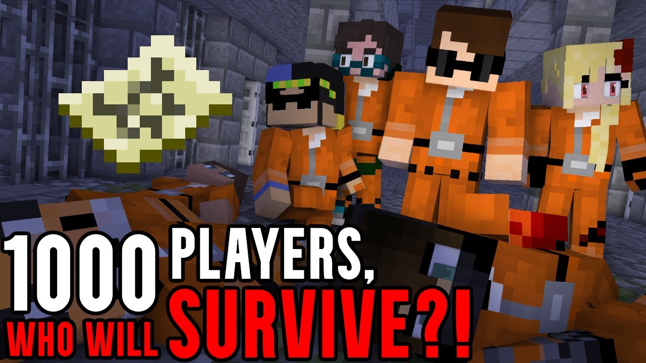 1000 Players Simulate Prison in Minecraft | The Potato Cartel Experience