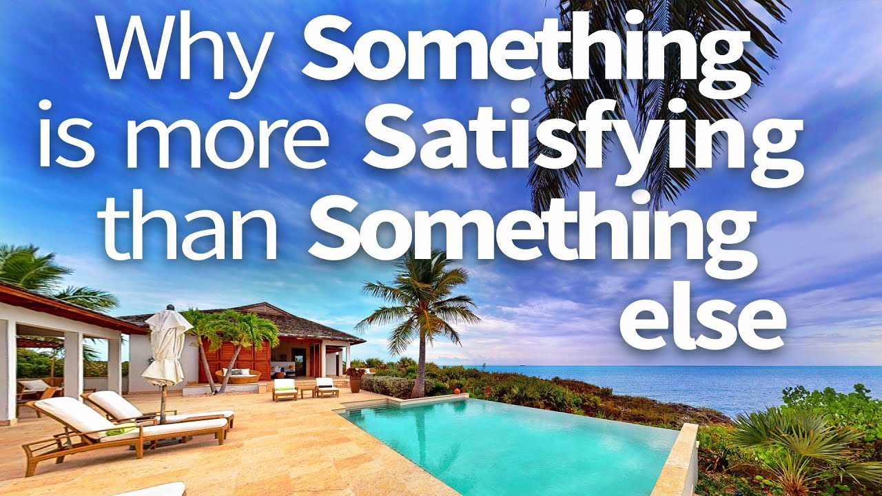 Abraham Hicks ~ Why Something is more Satisfying than Something Else