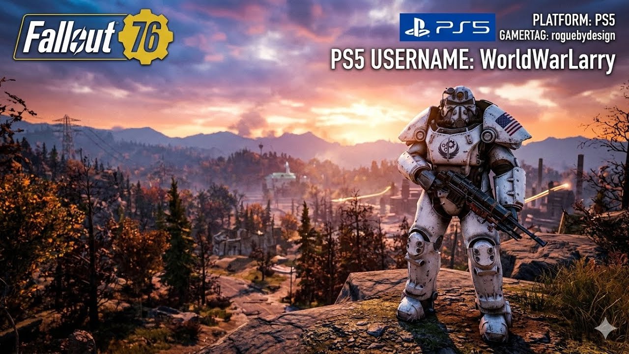 First Nuke Launch on Fallout 76 | PlayStation 5 Gameplay 