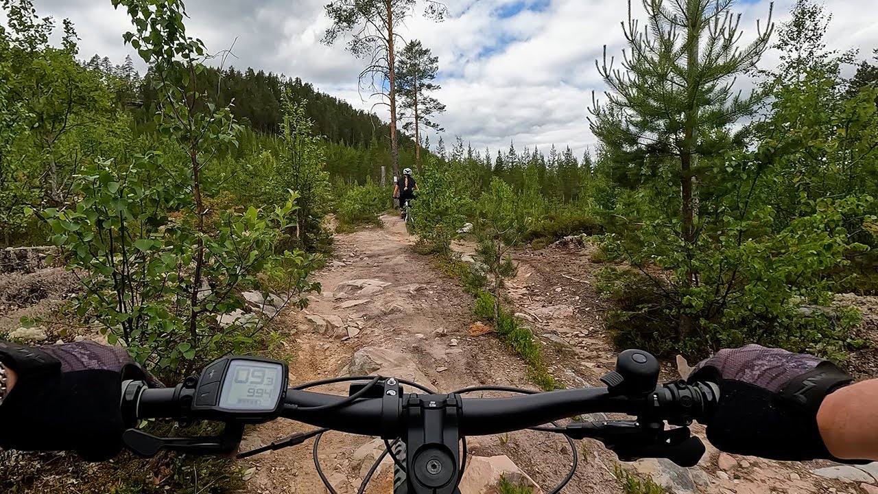 Kalugapasset - Cykeltur - Rörbäcksnäs - E-mtb - Emtb - Mtb