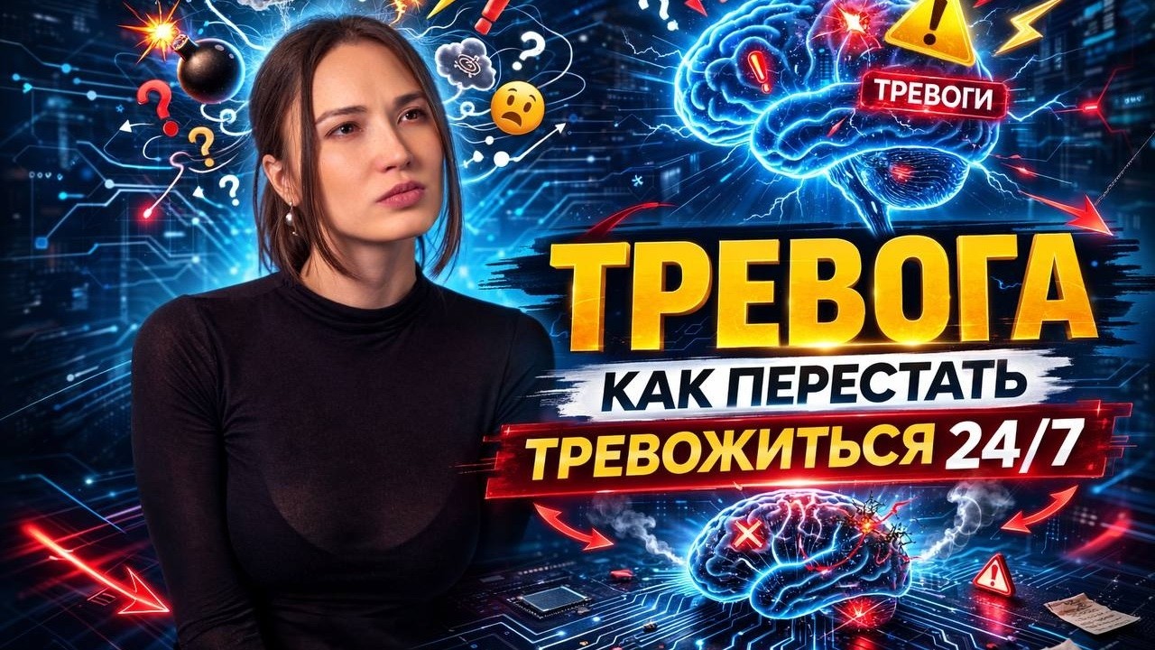 Постоянная тревога: почему так происходит и что делать (5 шагов самопомощи)
