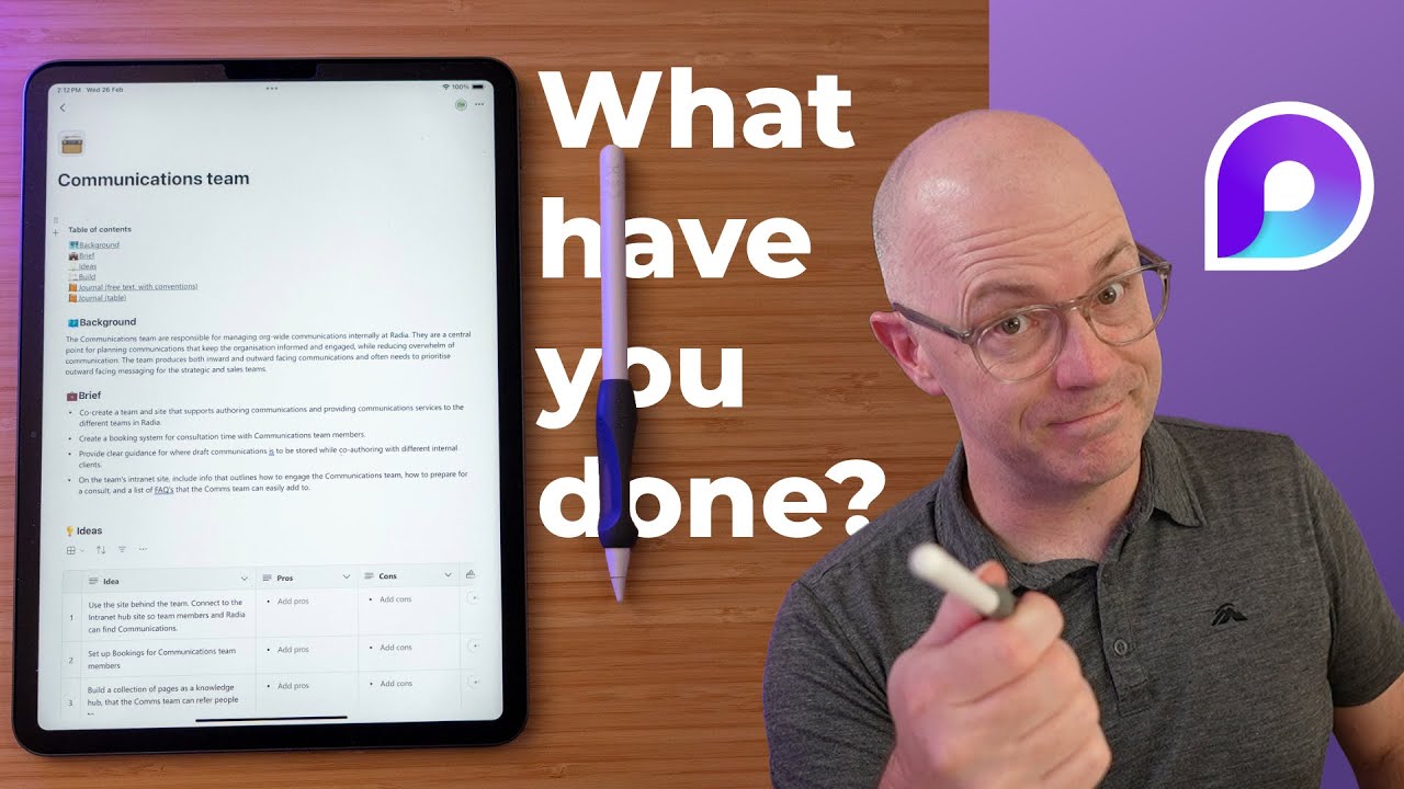 3 simple techniques to use Microsoft Loop for project journals