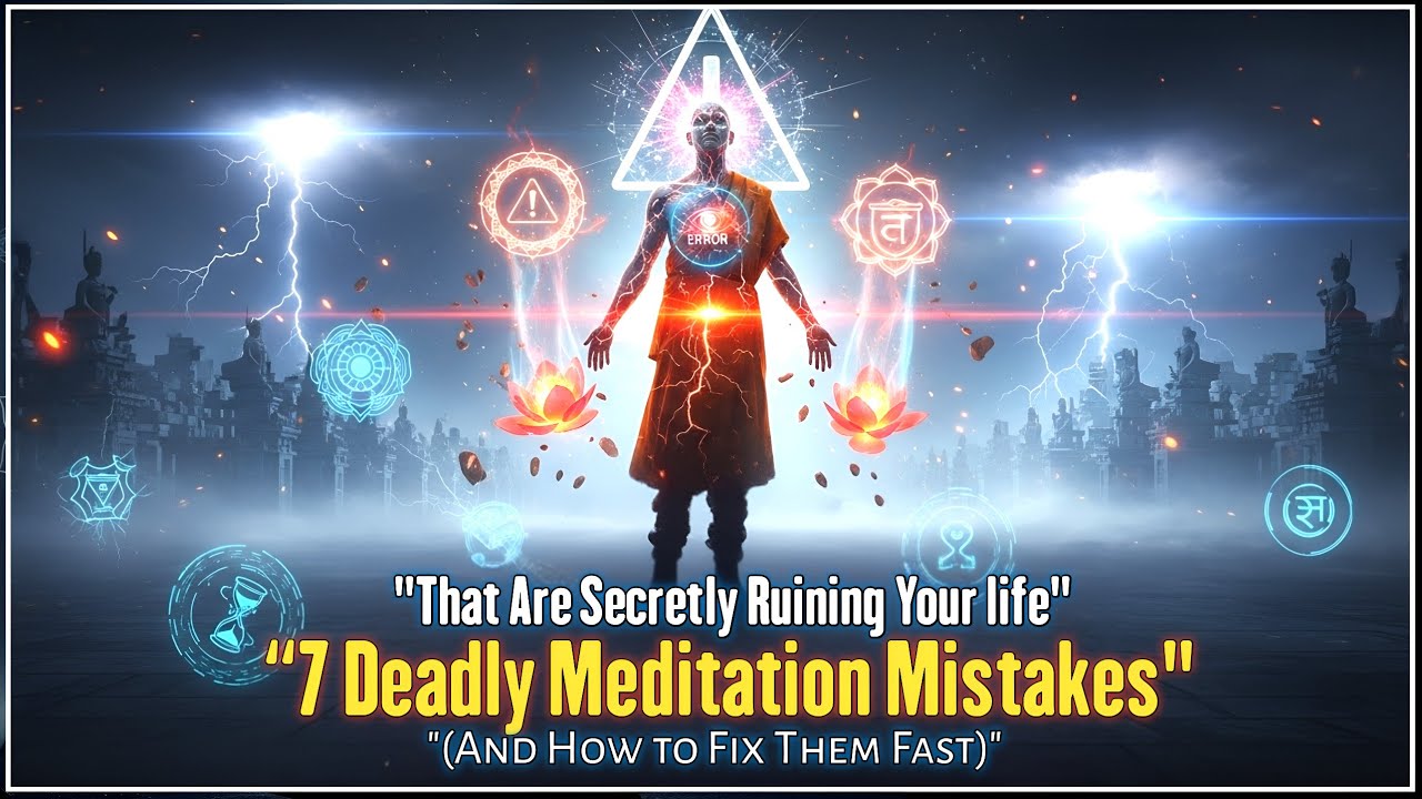 “7 Meditation Mistakes Destroying Your life  (And How to Fix Them Now)”