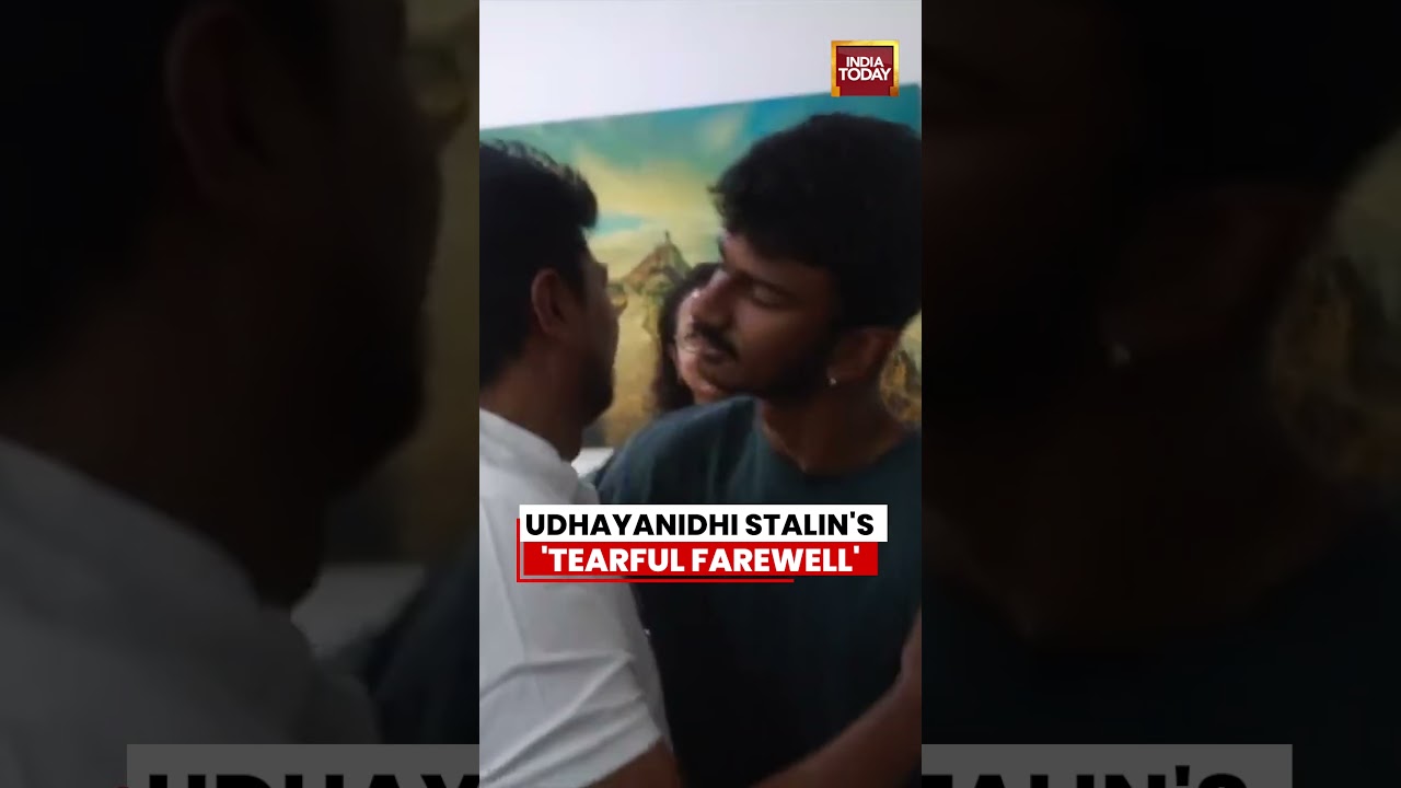 Udhayanidhi Stalin-Trisha Remark Row: 'Emotional' Moment At Udhayanidhi Stalin's House Before Arrest
