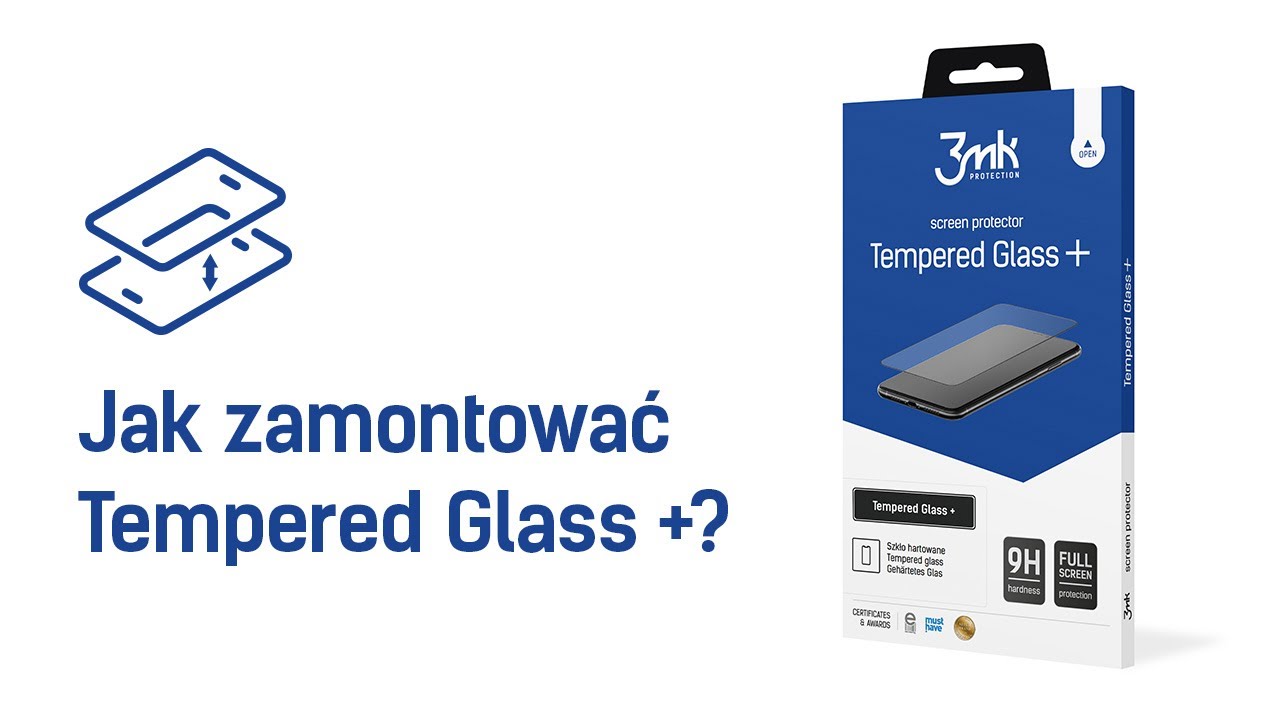 3mk Tempered Glass + &ndash; Jak zamontować?