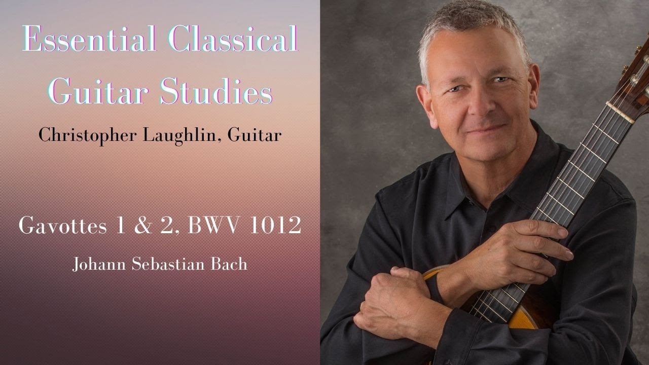 J. S. Bach, Gavottes 1& 2 from Suite for Violincello No. 6. BWV 1012 - Suzuki Book 5