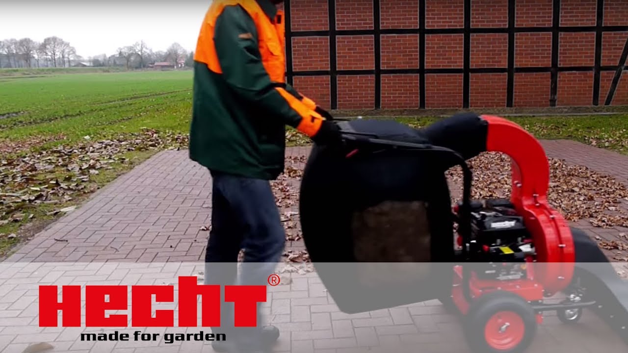 Benzin Laubsauger / Häcksler im Produkttest & Vorstellung | HECHT 8573 & 8574