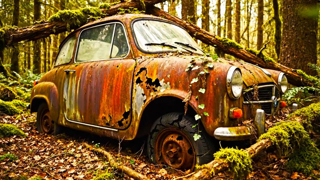 Abandoned 1957 BMW Isetta 300 — Forgotten in the Forest | Rust to Restoration