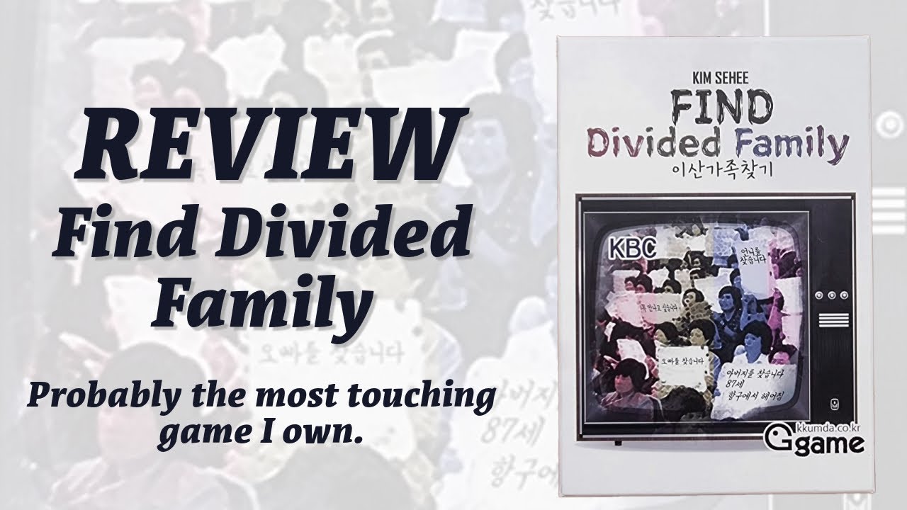 Review: Find Divided Family, by Kim Sehee