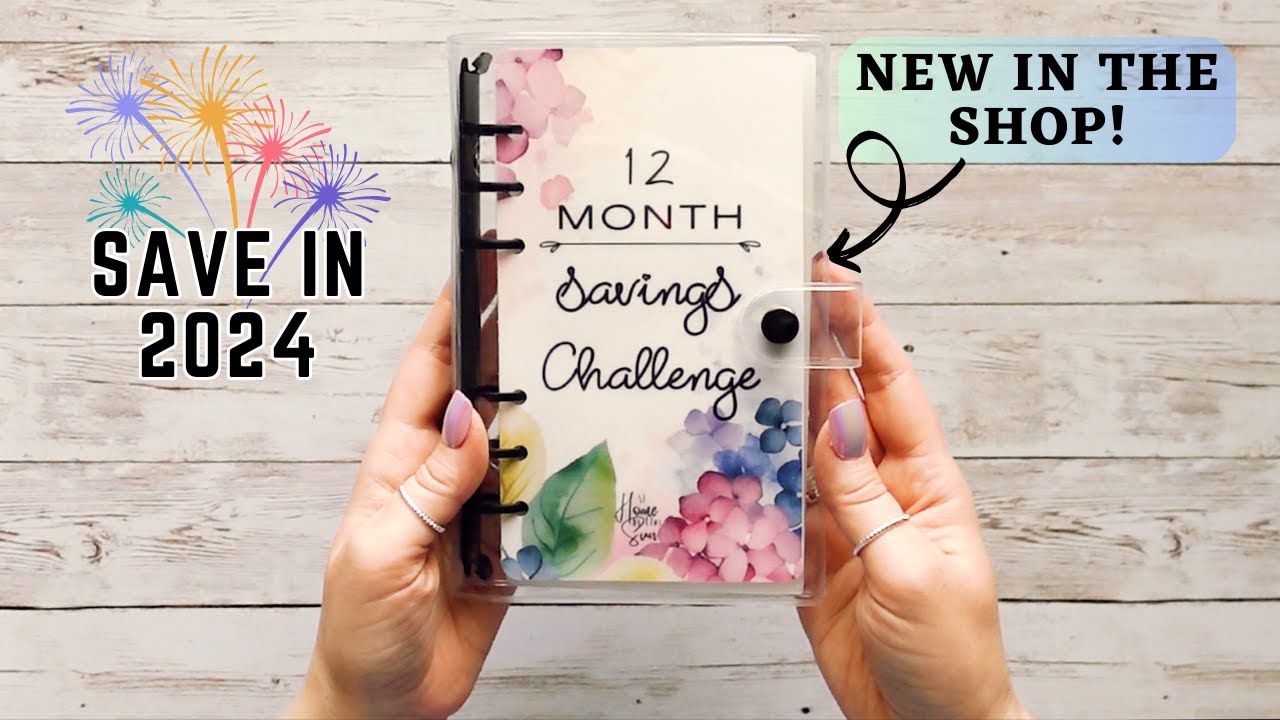 NEW 12 Month Savings Challenge for 2024 | Cash Budgeting Saving Money
