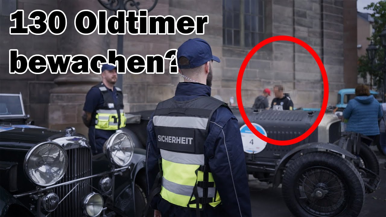 Sachbeschädigung verhindert - So haben wir 130 Oldtimer bewacht!