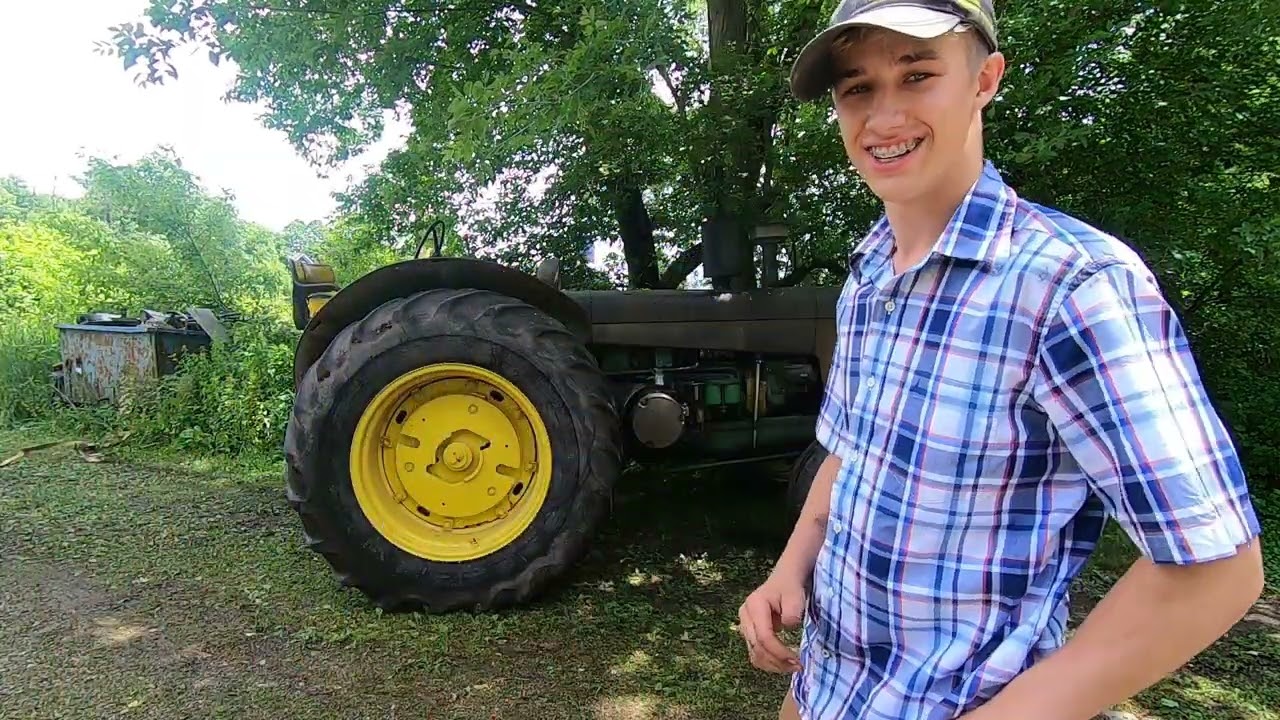 John Deere 830 Comes Back to Life after 3 Years