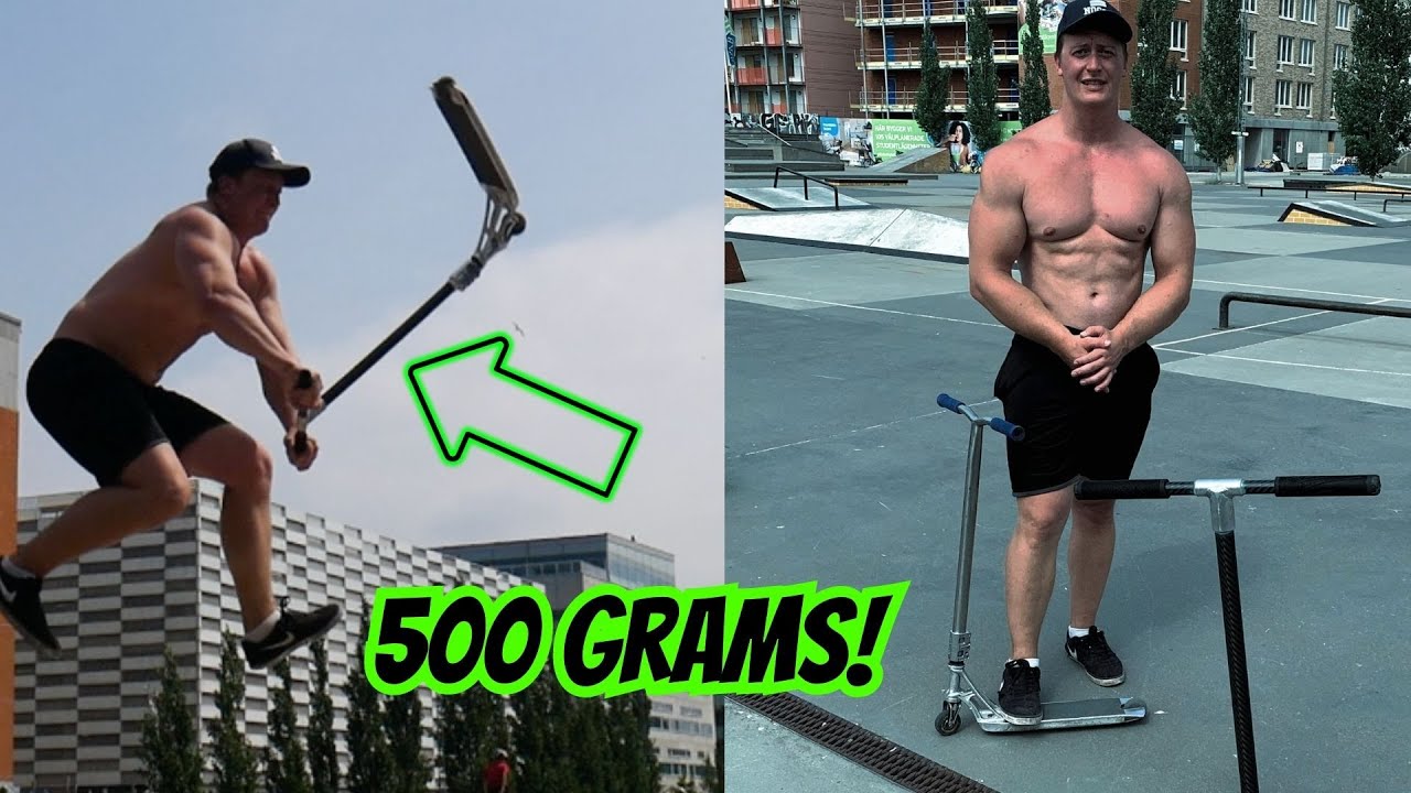 Testing out World's LIGHTEST Scooter Bars!!