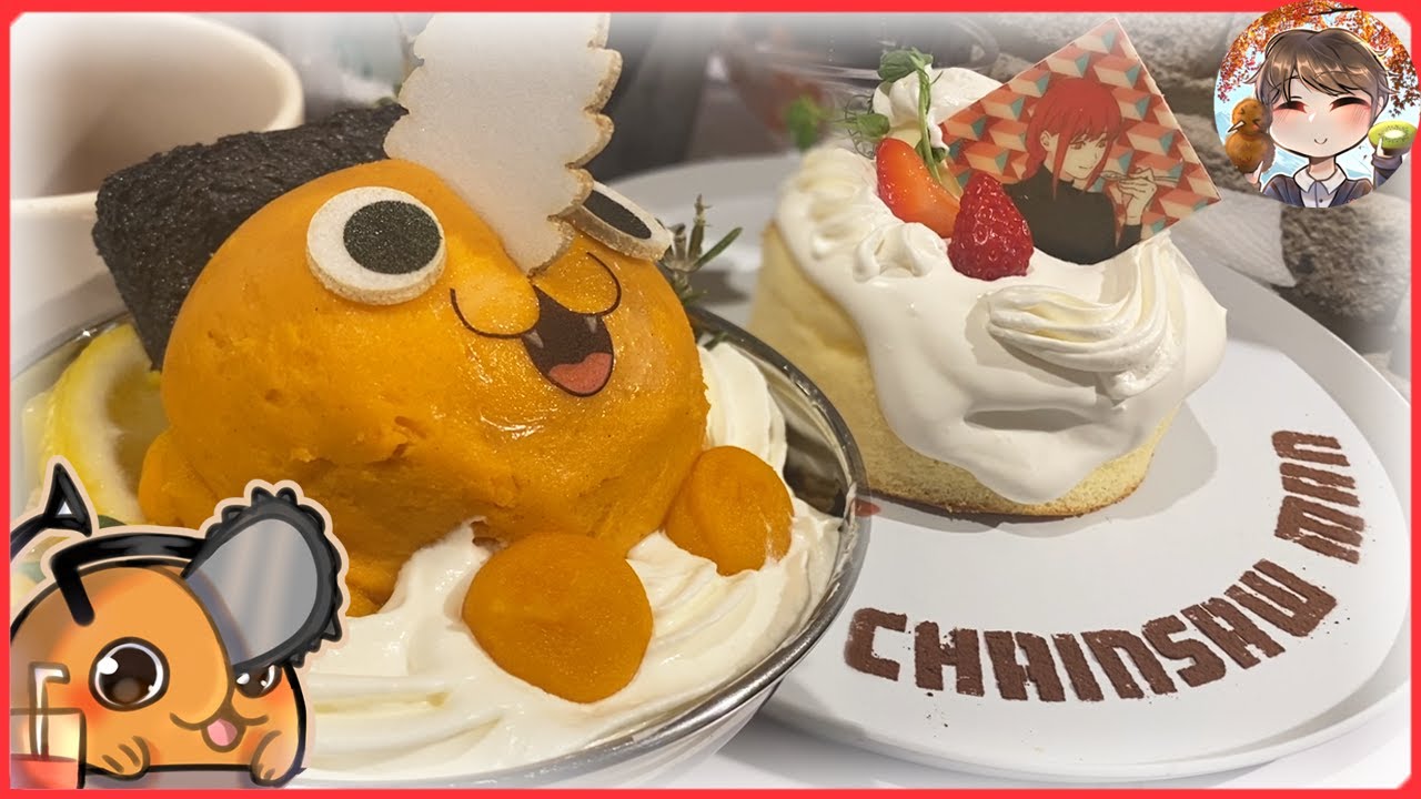 Chainsaw Man Cafe 🍰 [Kiwi In Japan 292]