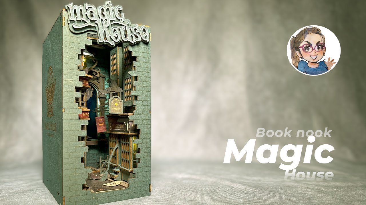 How To Build A DIY Magic House Book Nook That's Just Awesome by Rolife