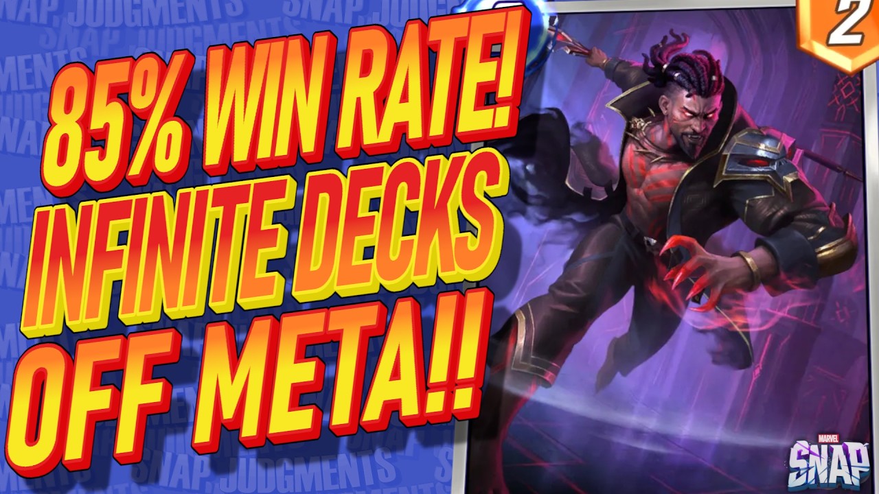Play these 10 Decks that got Easy Infinite FAST! Marvel Snap Decks!