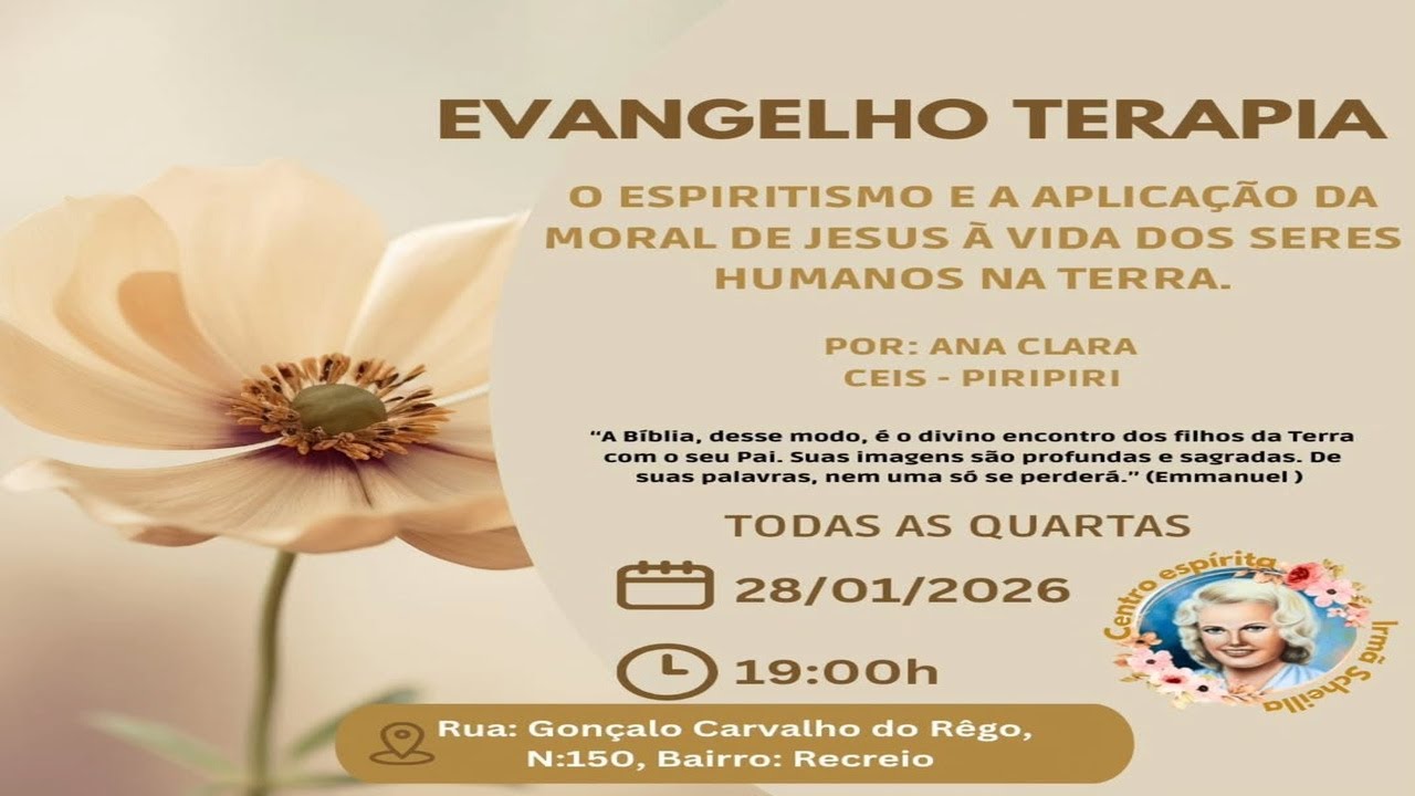 Evangelho terapia: O espiritismo e a aplicação moral de Jesus a vida dos seres humanos na terra
