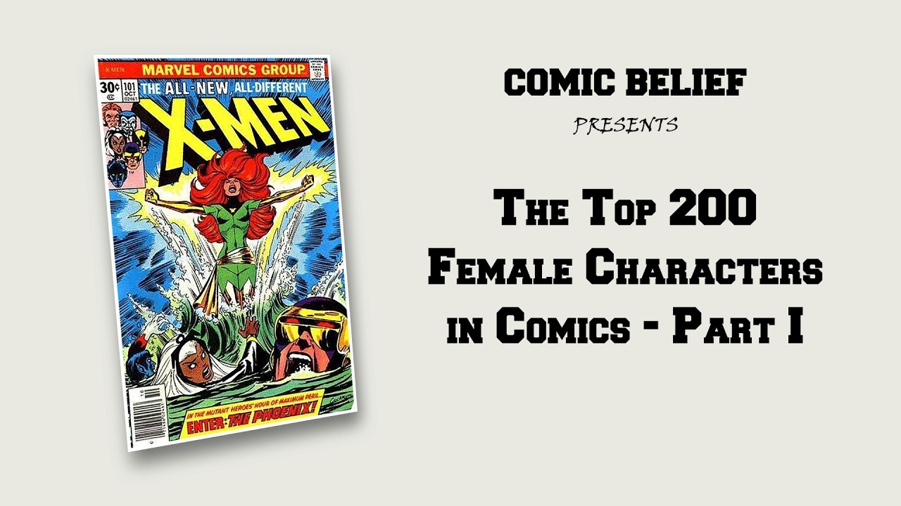 The Top 200 Female Characters in Comics - Part I