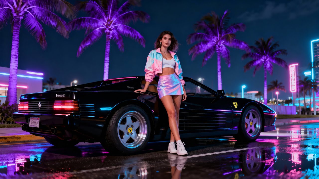 Ночная поездка 1986 — Пульс фонарей на спящем шоссе 🚘 Лучшее из Chillsynth — Ретровейв микс