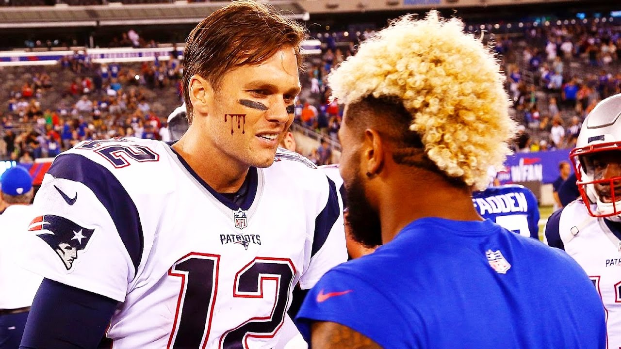 TOM BRADY VS ODELL BECKHAM JR. 1 on 1 (Tom Brady vs Odell Beckham Jr.) Madden 18