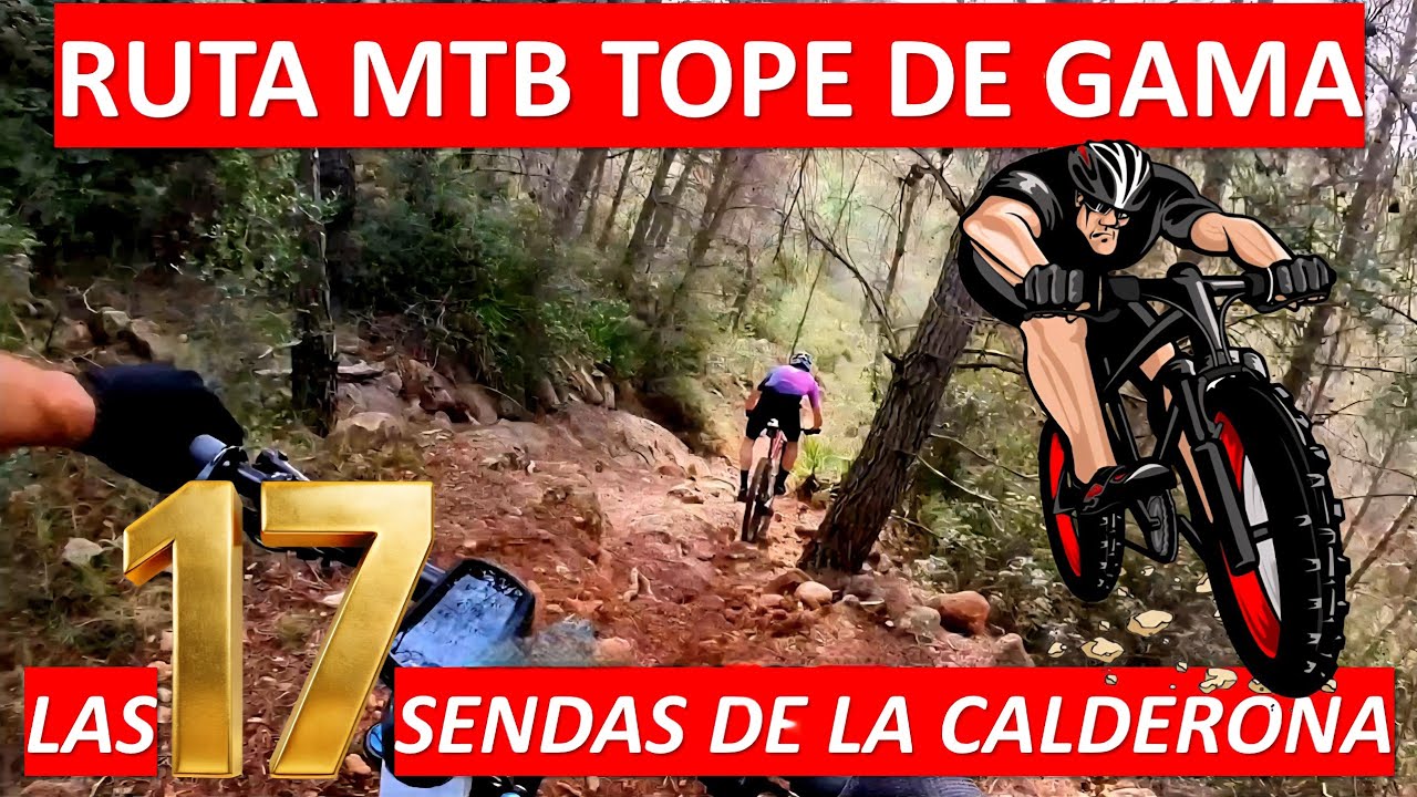 Ruta MTB tope gama: las 17 sendas de La Calderona