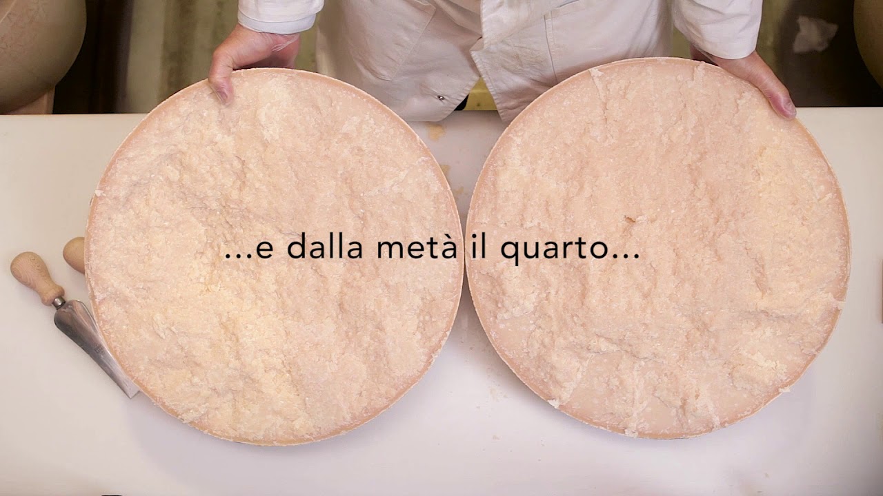 Tutorial Grana Padano: come si taglia una forma?