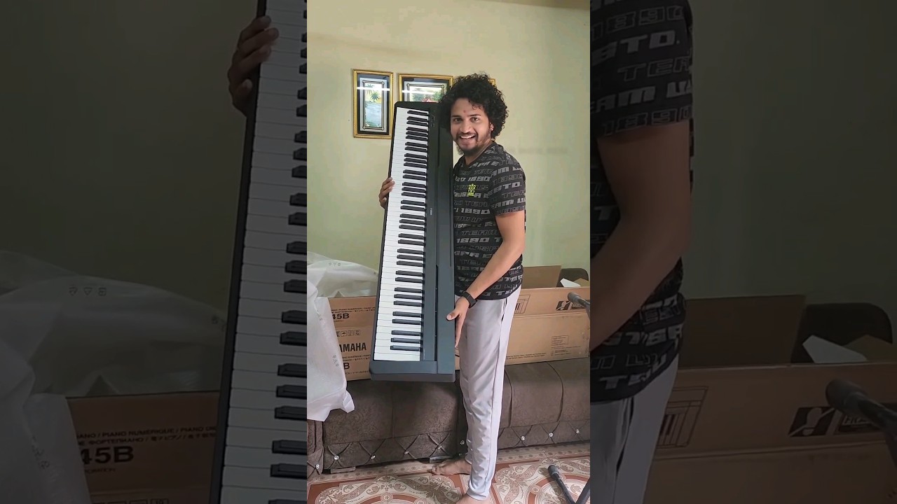 unboxing my new Piano Yamaha P45