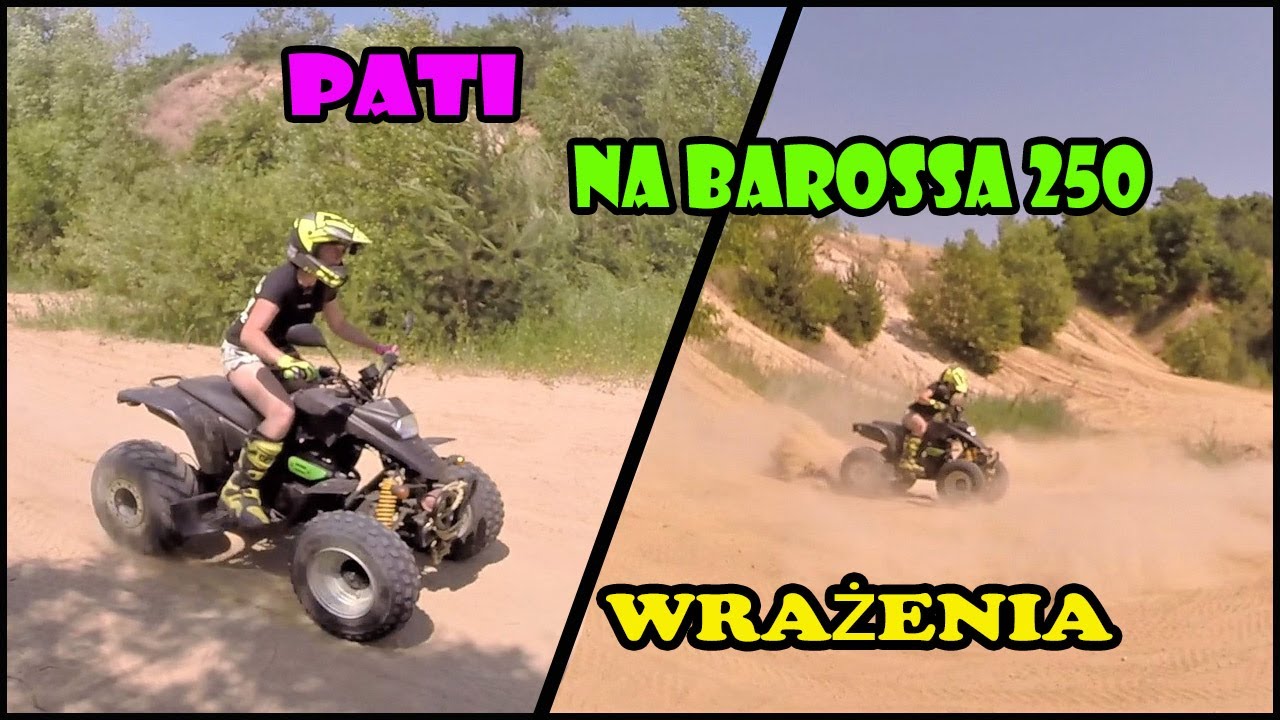 Wrażenia Pati😉 SMC Barossa 250 |  Pati ATV & sQuad PMI