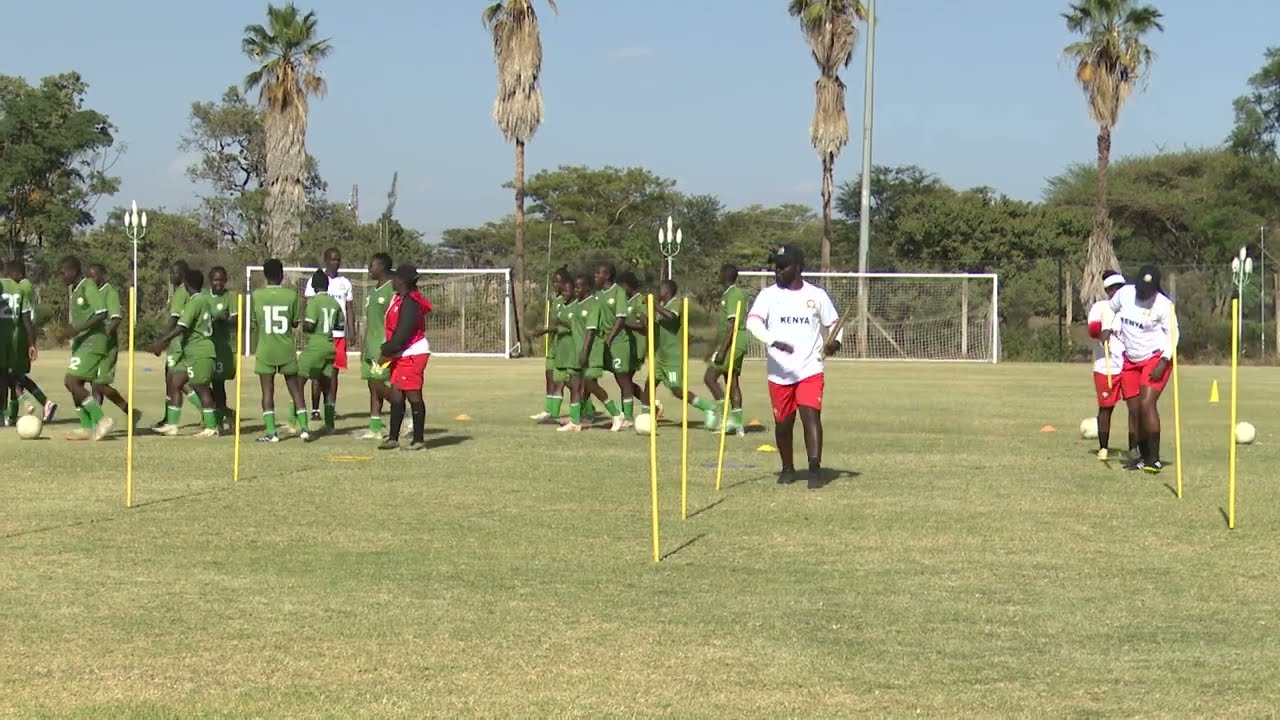 Kenya -Rising Starlets Fan moments a head of Tanzania FIFA World Cup Qualifiers Match
